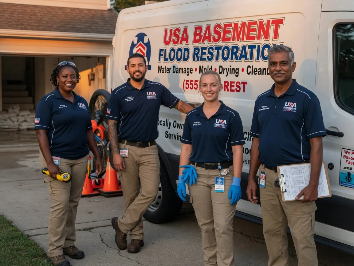 Basement Flood Cleanup company in Vendor, AR